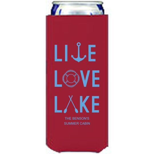 Live, Love, Lake Collapsible Slim Huggers